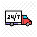 24 Hour Delivery  Icon