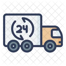 24 Hour Delivery  Icon