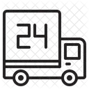 24 hour delivery  Icon