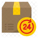 24 Hour Delivery Service Hr Shipping Icon