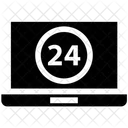 24 hour Laptop service  Icon