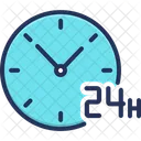 Hour Hour Open Support Icon