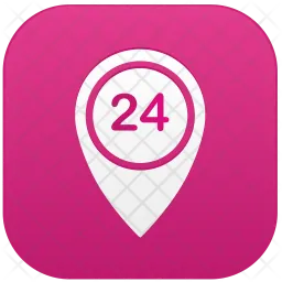 24 hour open  Icon