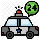 24 Hour Police Services  Icon