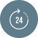 Service Hour 24 Icon