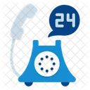 24 Hour Service  Icon