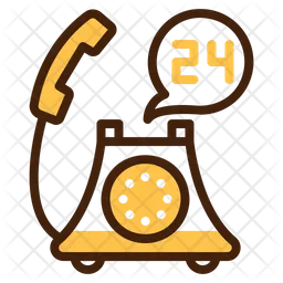 24 Hour Service  Icon