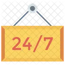 24 hour Service  Icon