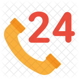 24 Hour Service  Icon