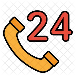 24 Hour Service  Icon