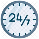 24 hour service  Icon