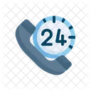 24 hour service  Icon