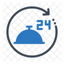 24 hour service  Icon
