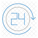 Hour Shopping Retail Icon