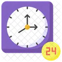 24 hour service  Icon