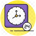 24 hour service  Icon
