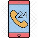 24 Hour Service  Icon