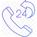 24 Hour Service  Icon