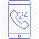 24 Hour Service  Icon