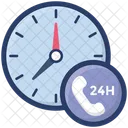 24 Hour Services  Icon