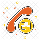24 Hour Services  Icon