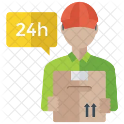 24 Hour Services  Icon