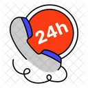 24 Hour Services  Icon