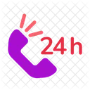 24 hour Support  Icon