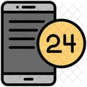 24 Hour Support  Icon