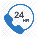 24 hour support  Icon