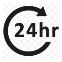 24 Hour Support  Icon