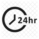 24 Hour Support  Icon