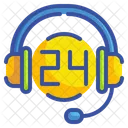 24 Hour Support  Icon