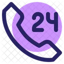 Ecommerce 24 Hours Telephone Icon