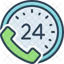 24 Hours Calling  Icon