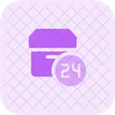24 Hours Delivery Delivery 24 Hr Service Icon