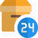 24 Hours Delivery Delivery 24 Hr Service Icon