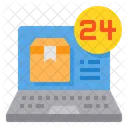 24 Hours Delivery Icon