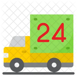 24 Hours Delivery  Icon