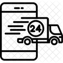 24 Hours Delivery  Icon