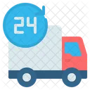 24 hours Delivery Service  Icon