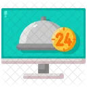 24 Hours Food Service  Icon
