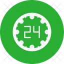 24 Hours  Icon
