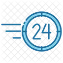 24 Hours  Icon