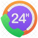 24 Hours  Icon