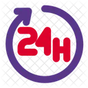 24 Hours  Icon