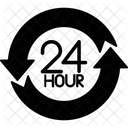 24 Customer Hour Icon