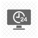 24 Hours Ecommerce Icon