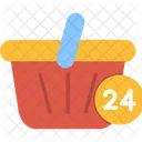 24 Hours Open Shop  Icon