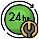 24 Hours Repair Repair Hours Icon
